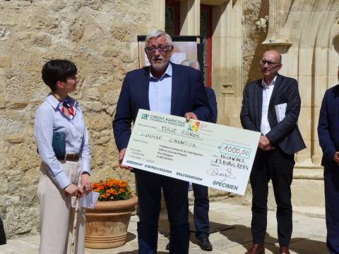 6 Milandes prix patrimoine Crédit Agricole